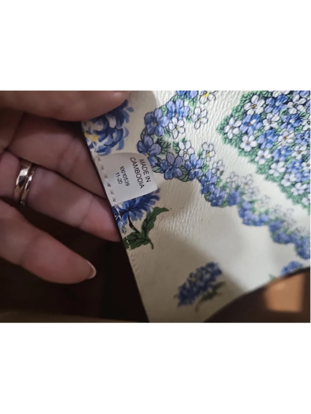 Women's Tory Burch Floral Tote Bag One Size Large